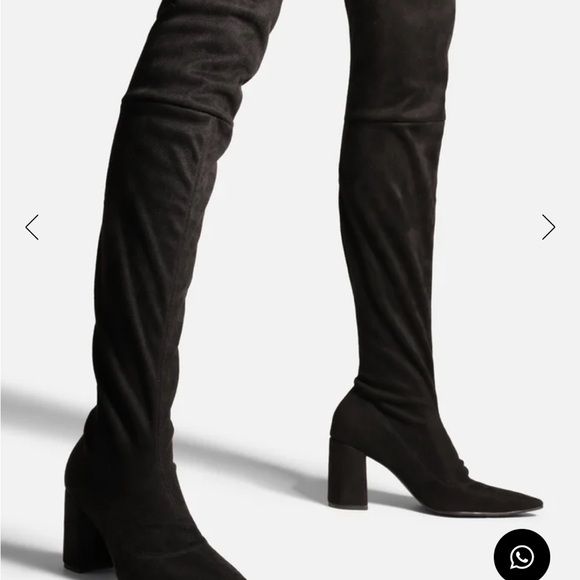 Arezzo - Preto Serenity Over the knee boots (made in Brazil) - Picture 1 of 14